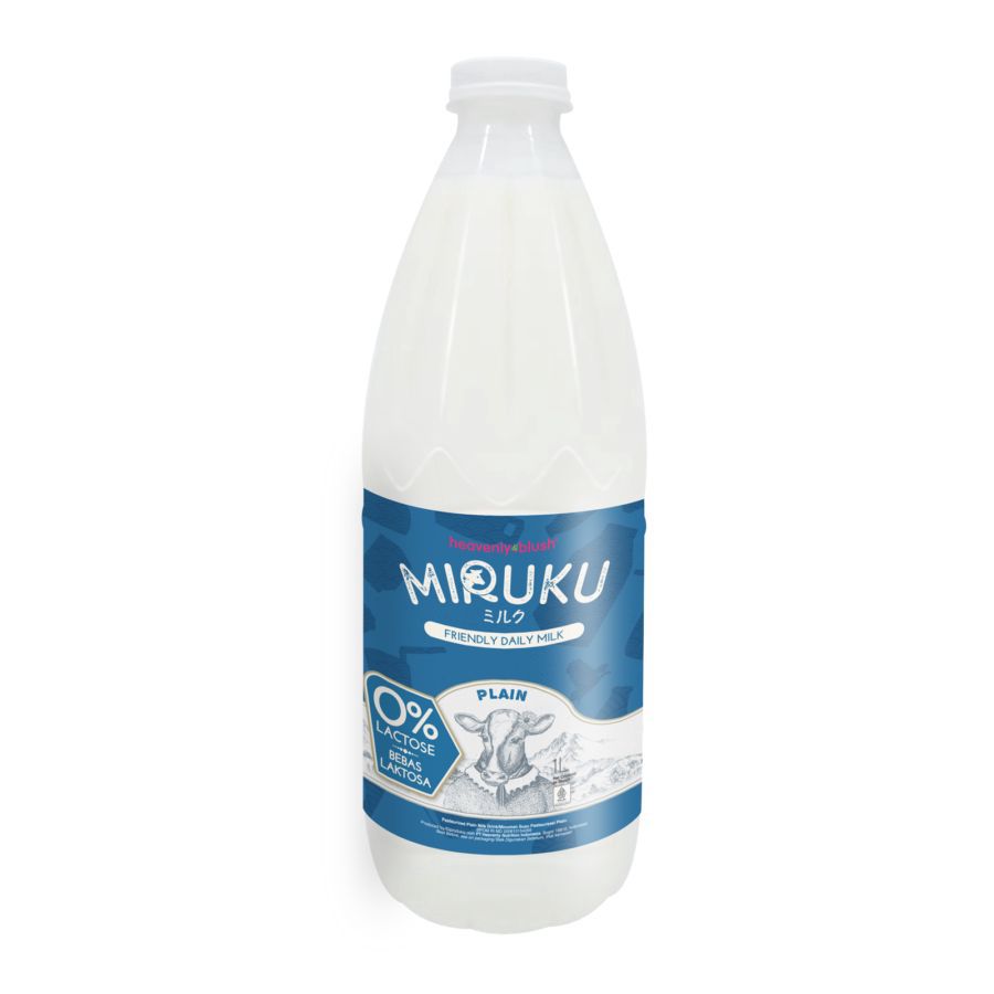 Heavenly Blush Miruku Lactose Free Fresh Milk 1000ml