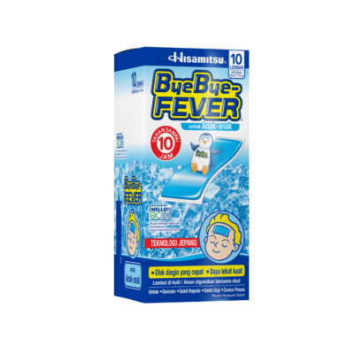 Bye Bye Fever Plester Kompres Demam Anak