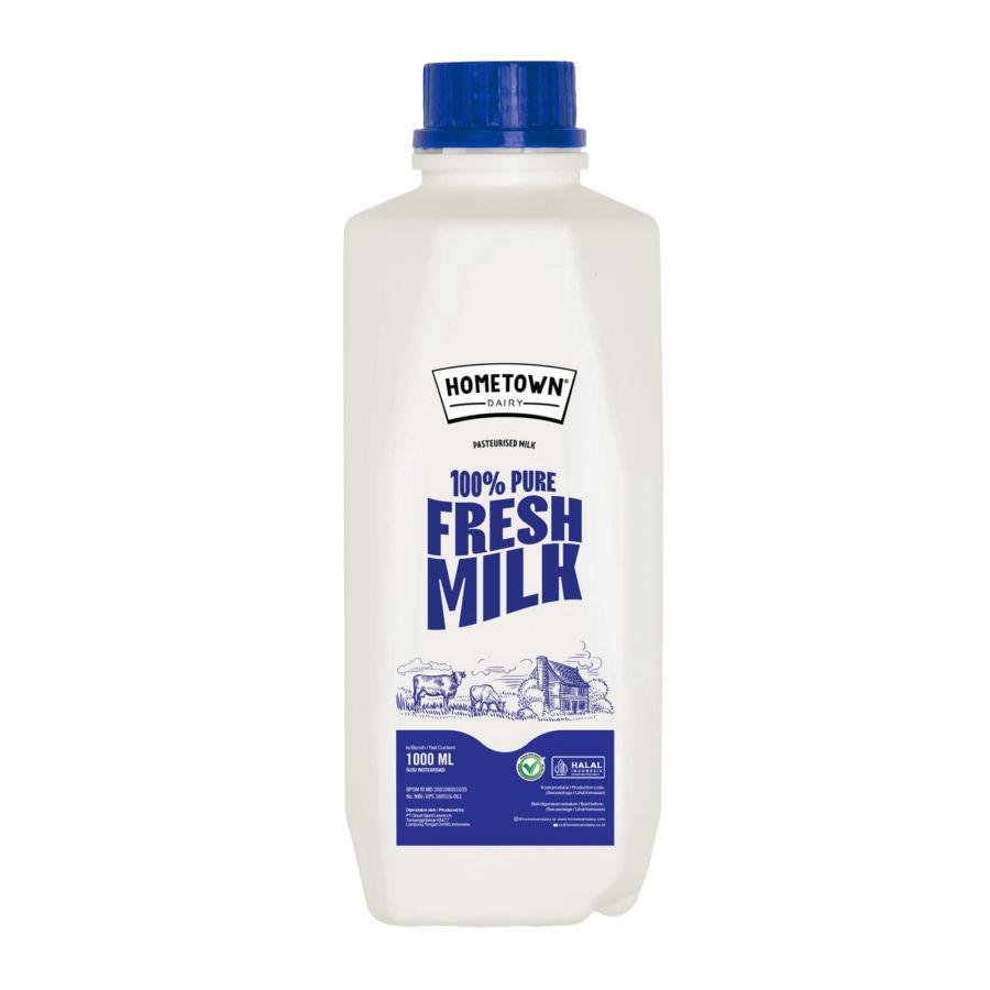 Hometown Fresh Milk Plain 950ml