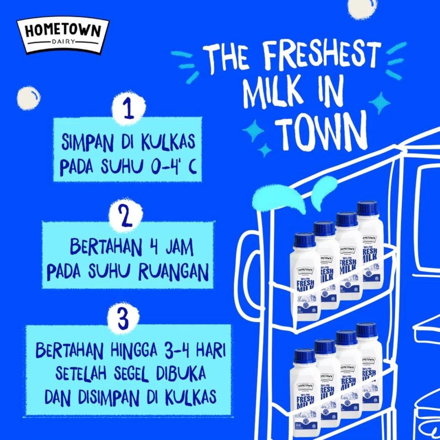 Hometown Fresh Milk 400ml