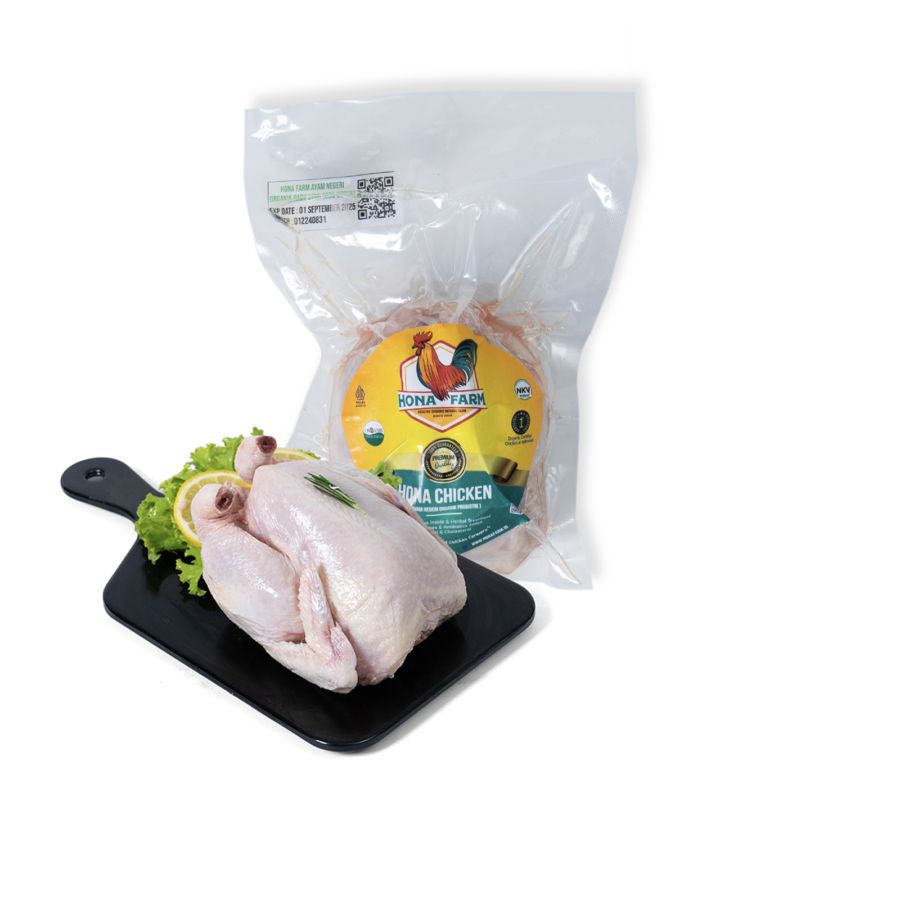 Ayam Negeri Organik Probiotik+Jamu Baby Hona Farm 600-700gram