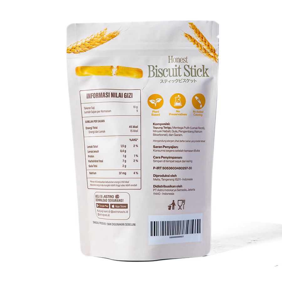 Honest Stick Biscuit Astro Goods 90gram
