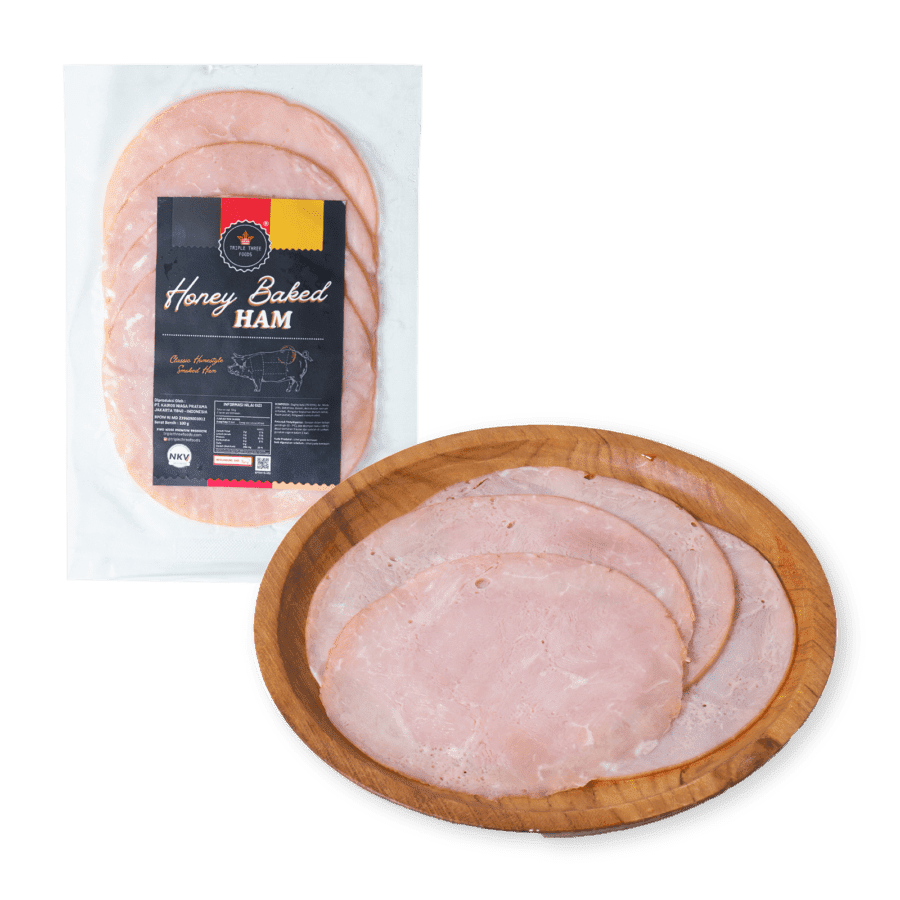 Triple Three Foods Honey Baked Ham 100gram