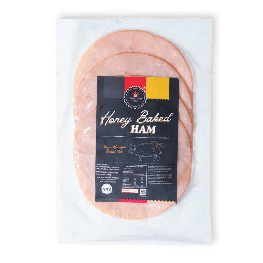 Triple Three Foods Honey Baked Ham 100gram