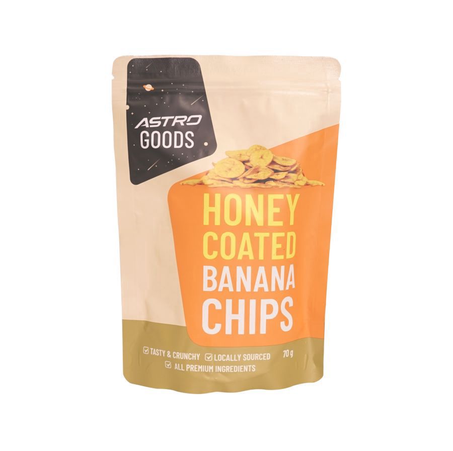 Banana Chips Honey Coated Astro Goods 70gram