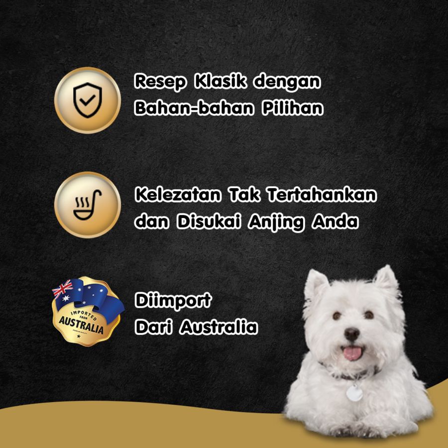 CESAR Tender Lamb with Country Vegetables Wet Dog Food 100gram
