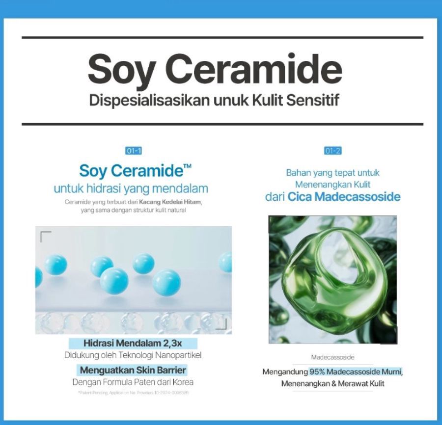ILLIYOON Ceramide Ato Cream Pelembab Wajah 75ml