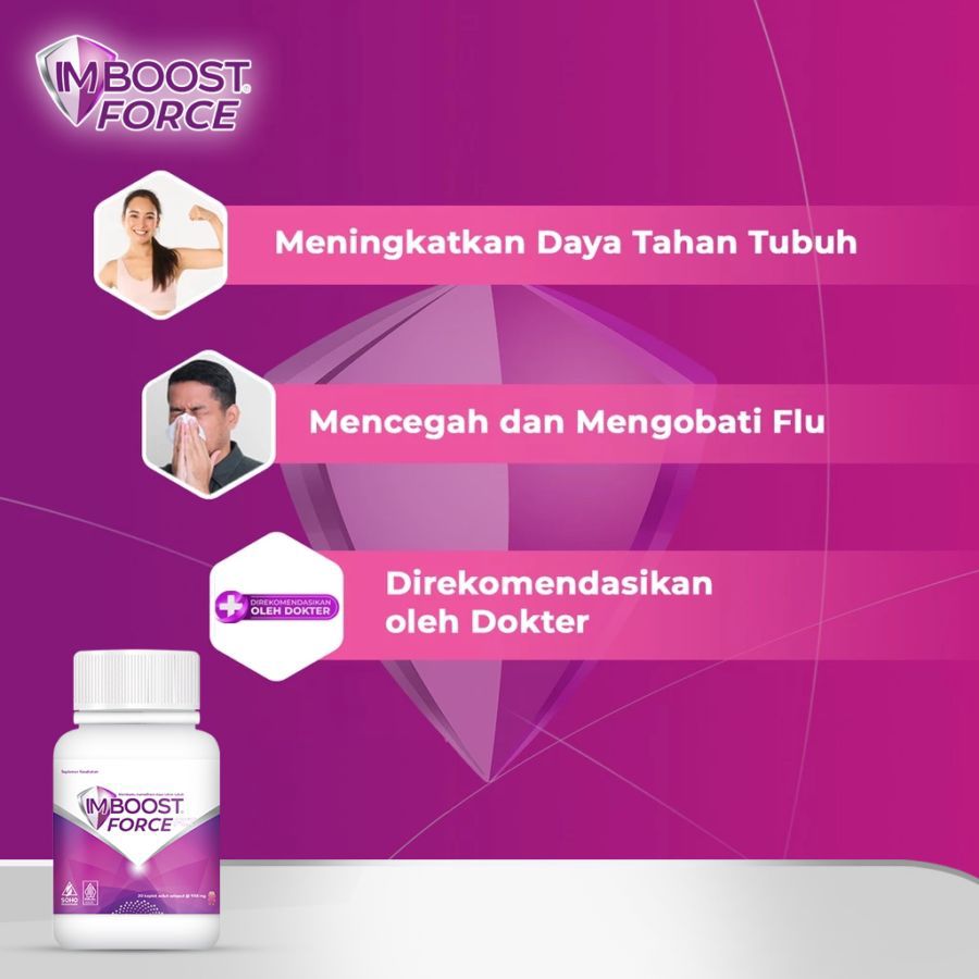 Imboost Force FCT Suplemen Daya Tahan Tubuh 20kaplet