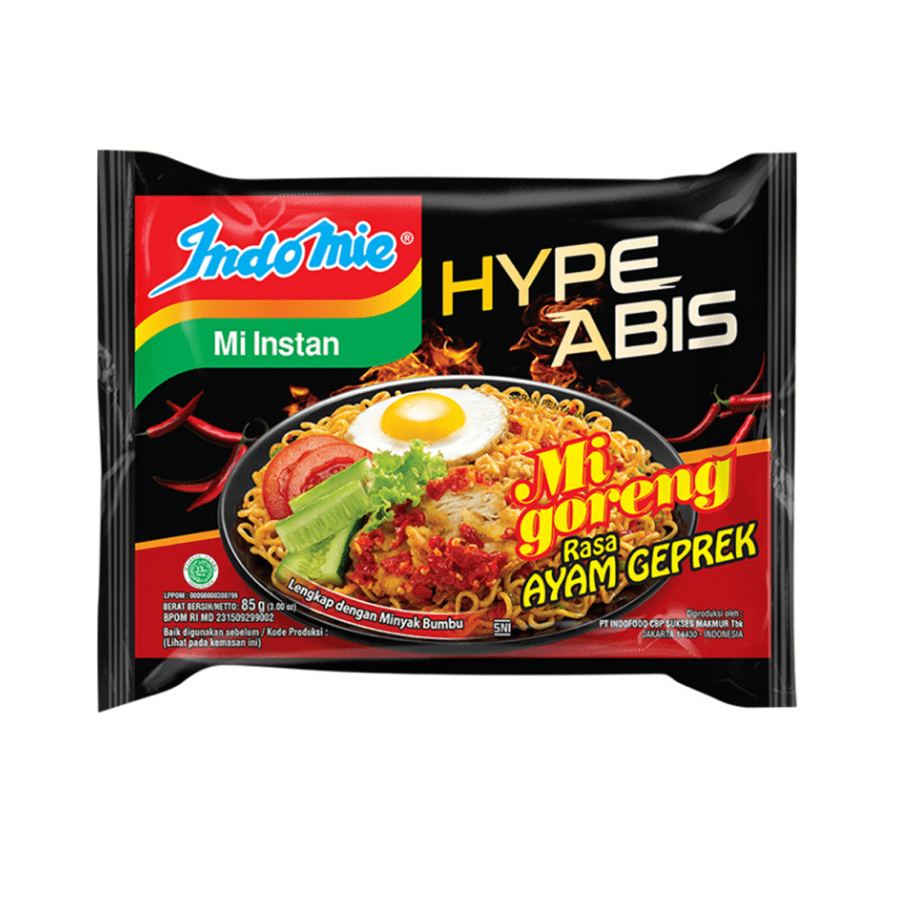Indomie Goreng Hype Abis Rasa Ayam Geprek Mie Instan 85gram