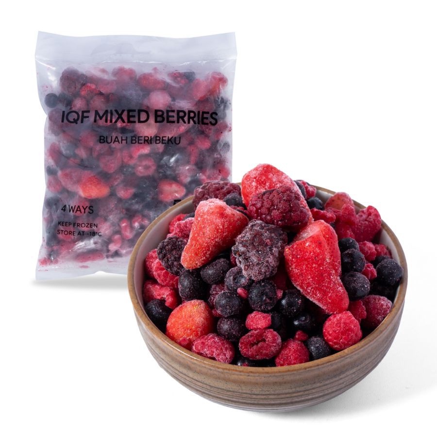 Mixed Berries Frozen IQF 500gram