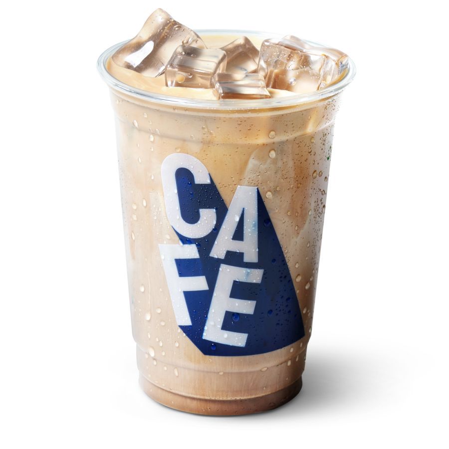 Iced Plain Latte (Espresso Base) - Large 18oz
