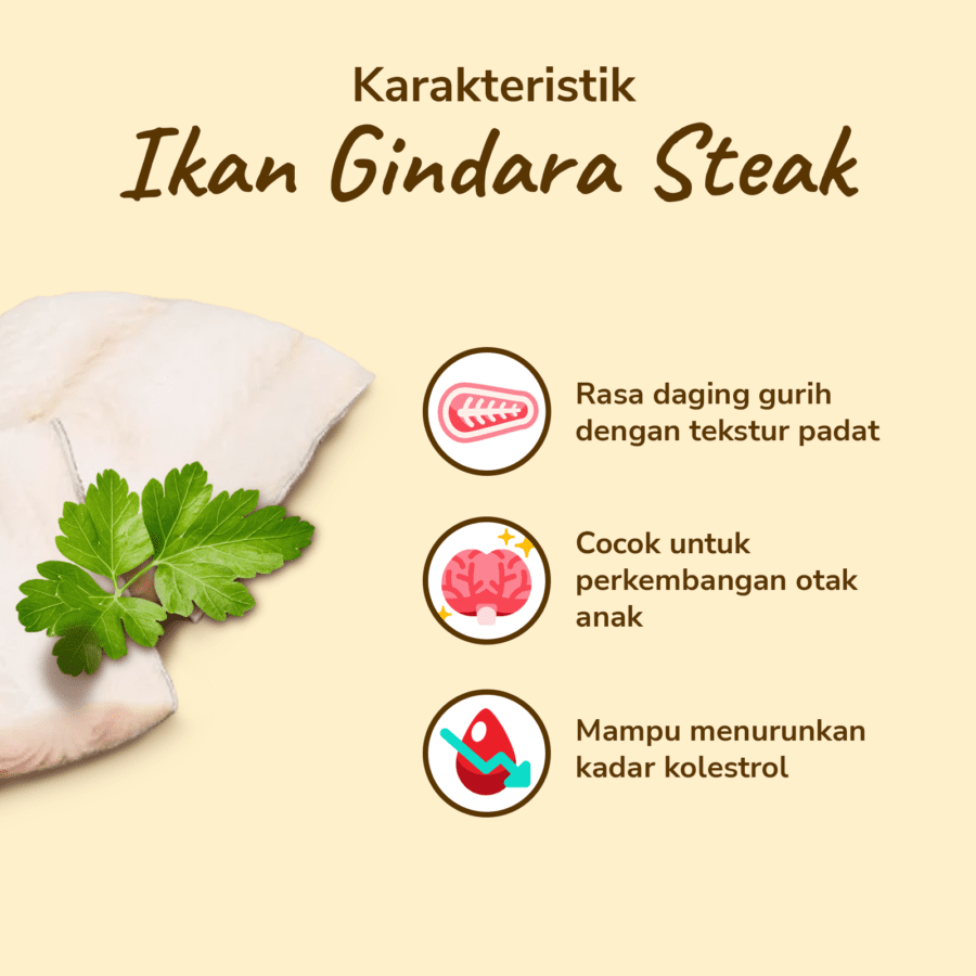 Ikan Gindara Fillet Steak 200gram
