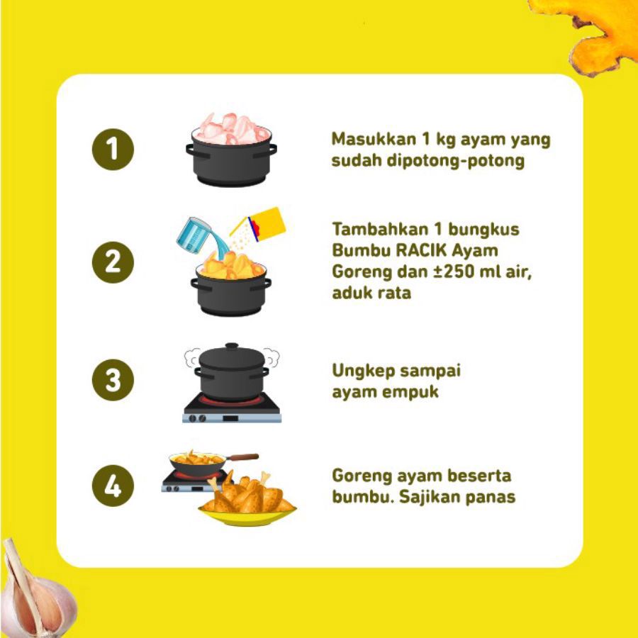 Indofood Bumbu Racik Ayam Goreng 26gram