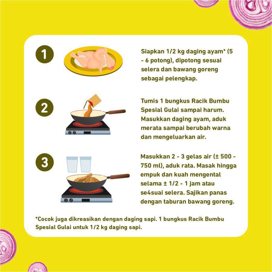 Indofood Racik Bumbu Spesial Gulai 45gram