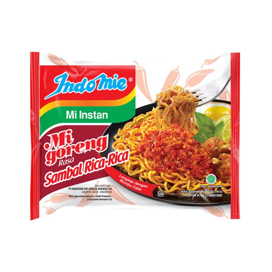 Indomie Goreng Sambal Rica Rica Mie Instan 85gram