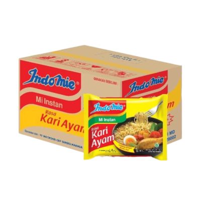 Indomie Kuah Kari Ayam Mie Instan Dus