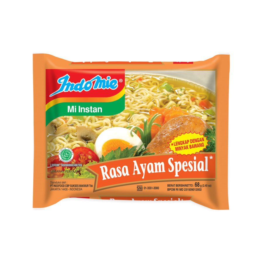 Indomie Kuah Ayam Spesial Mie Instan 68gram