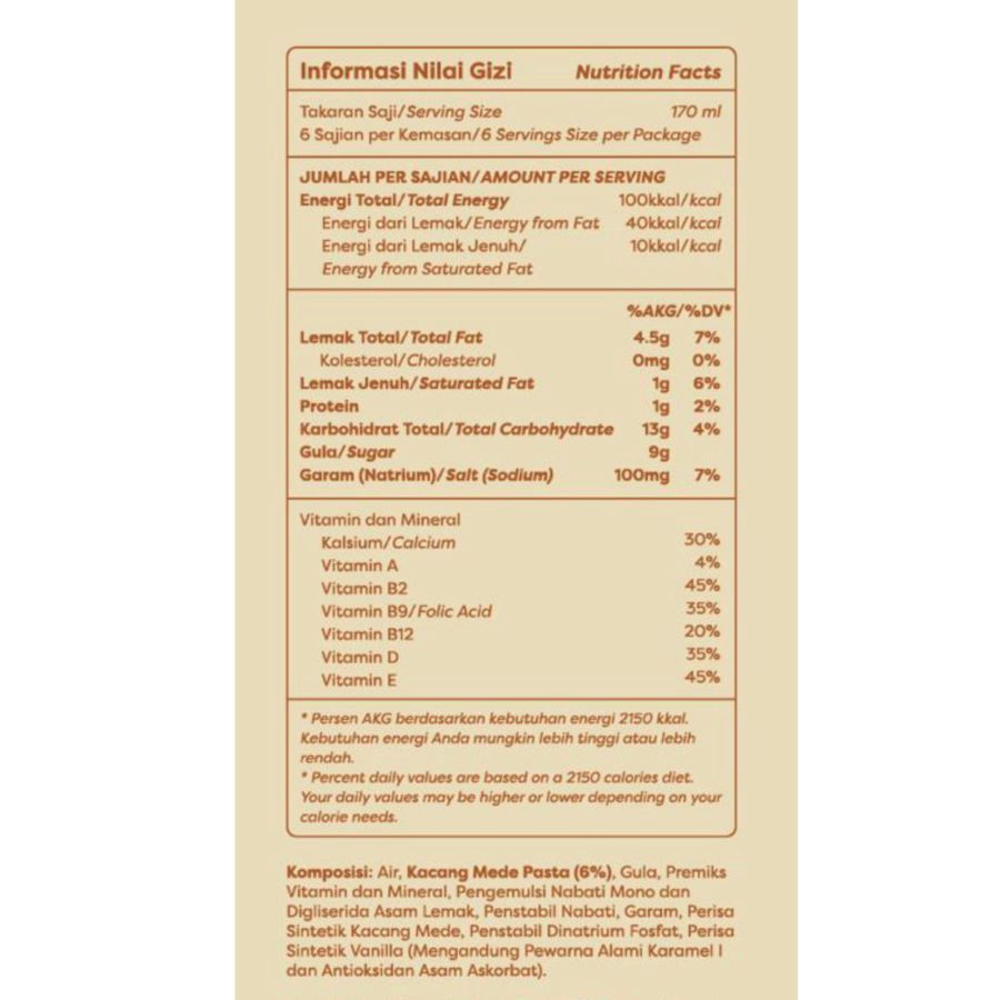 Arummi Cashew Milk Original 1000ml