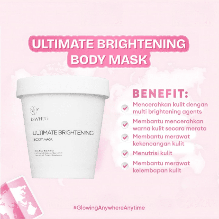 Iswhite Ultimate Brightening Body Mask 200gram