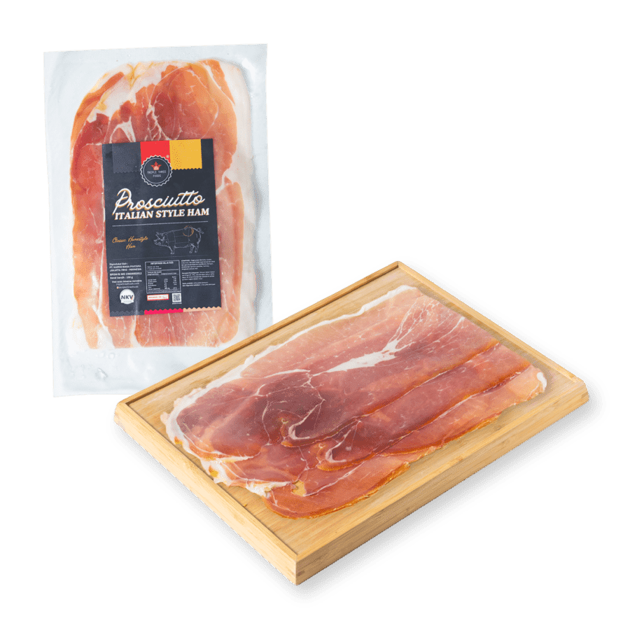 Triple Three Foods Italian Prosciutto Parma 100gram