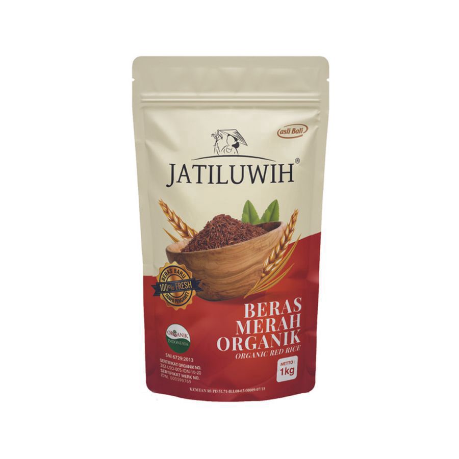 Jatiluwih Beras Merah Organik 1kg