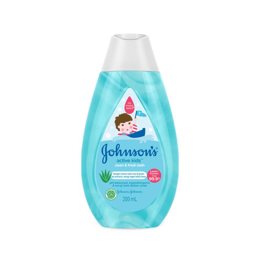 Johnson Active Kids Clean & Fresh Bath 200ml