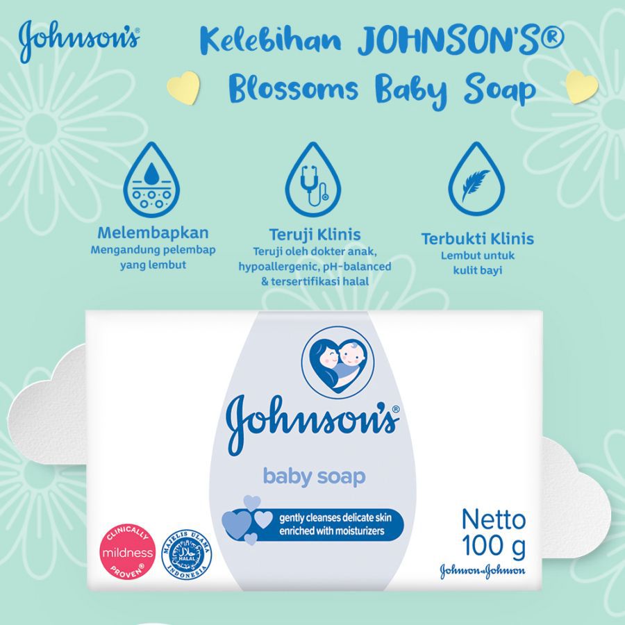 Johnson's Baby Classic Sabun Bayi 75gram