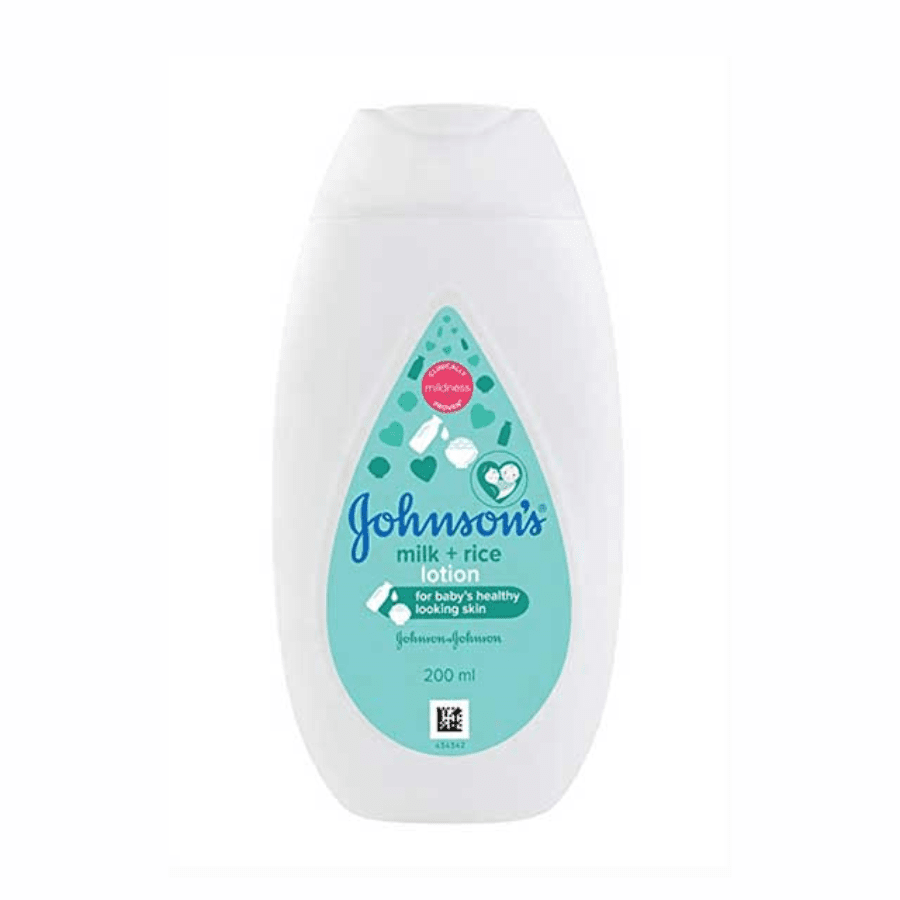 Johnson's Lotion Milk + Rice Perawatan Bayi