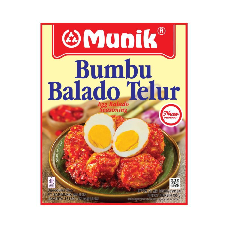 Munik Bumbu Telur Balado 150gram