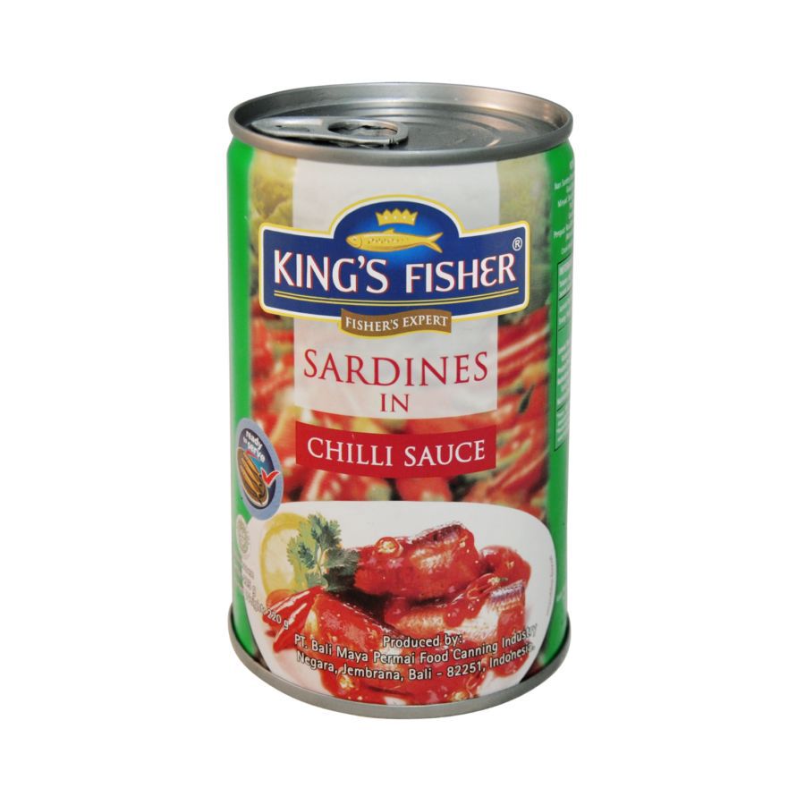 King's Fisher Sardines in Chilli Sauce 155gram