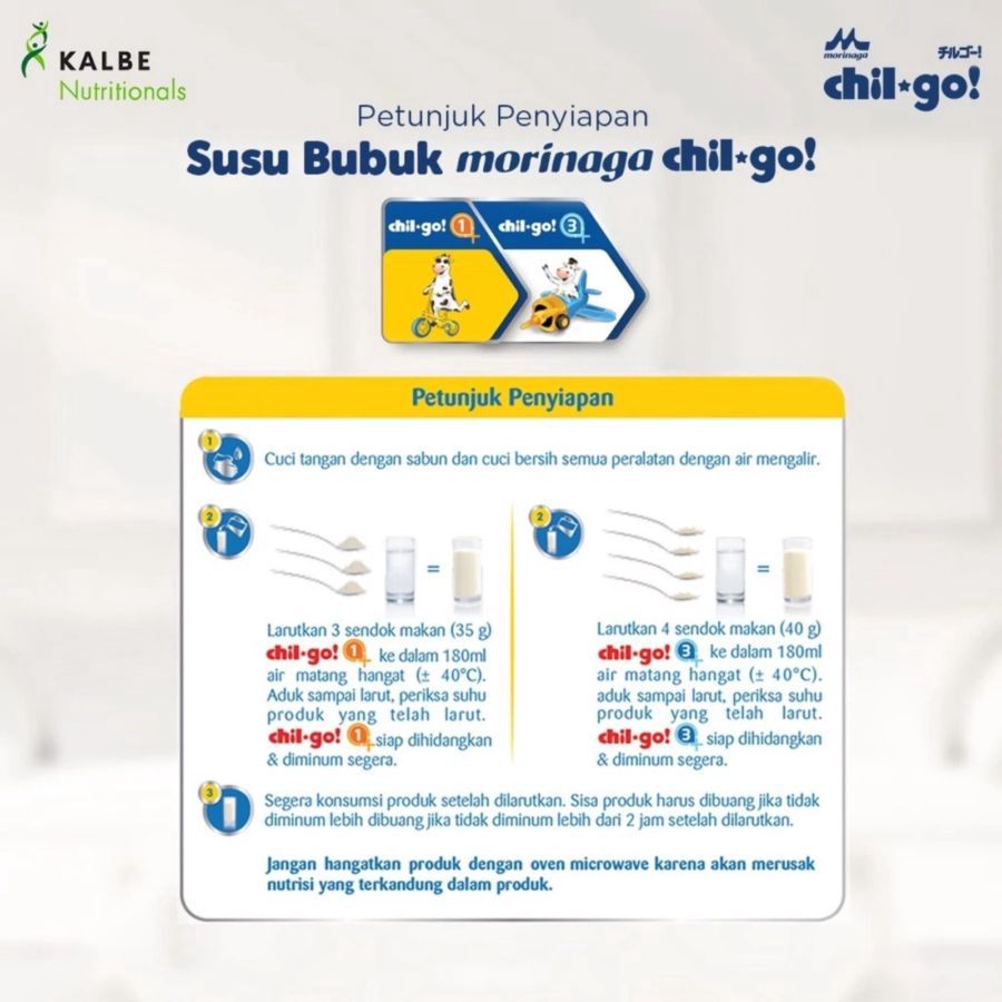 Morinaga Chil Go 3+ Madu Susu Pertumbuhan Anak Usia 3-12 Tahun 660gram