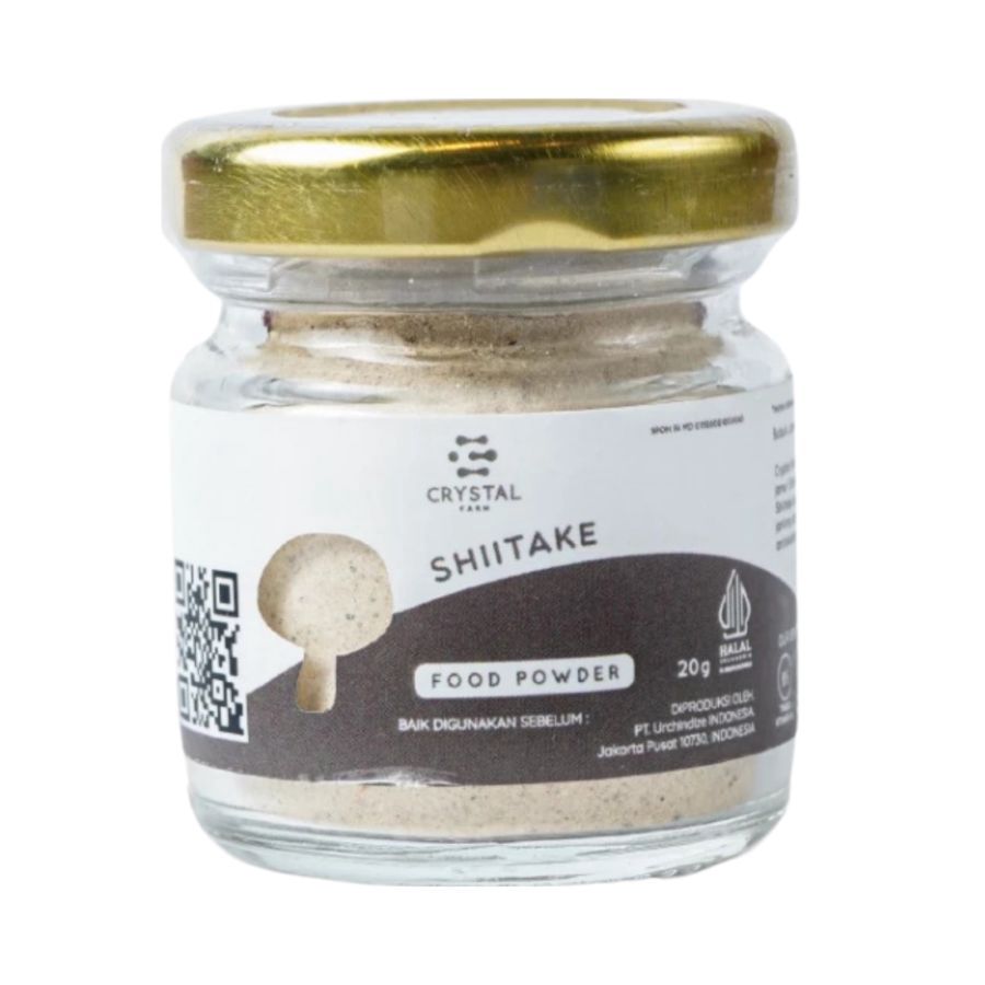 Crystal Farm Shiitake Food Powder Jar 20gram