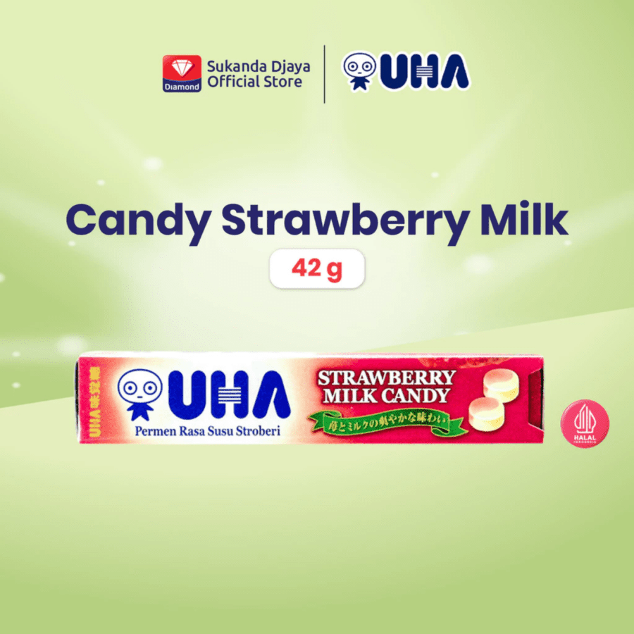 UHA Strawberry Milk Candy