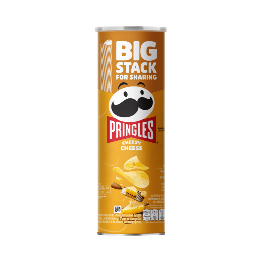 Pringles Cheesy Cheese Big Stack 134gram