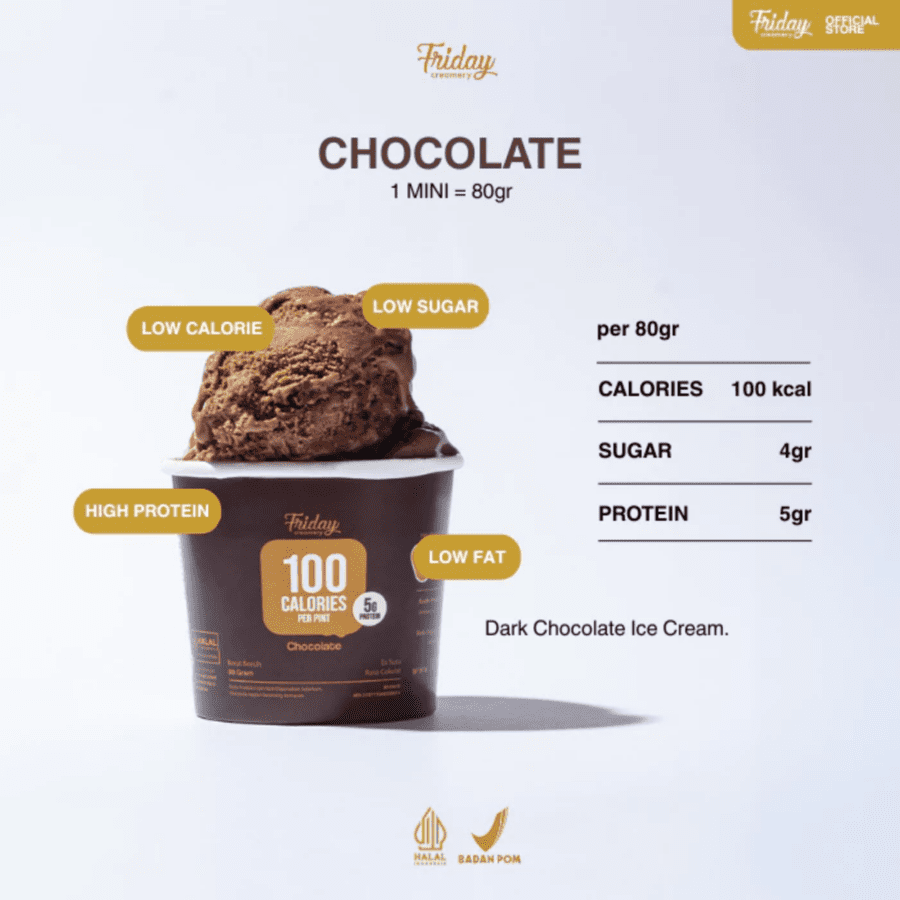 Friday Creamery Sexy Chocolate Mini 120ml