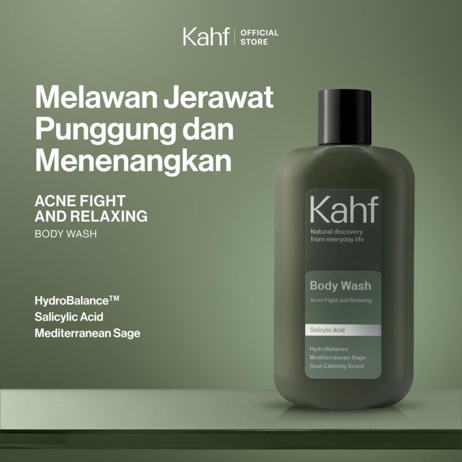 Kahf Relaxing and Acne Fight Body Wash 200ml