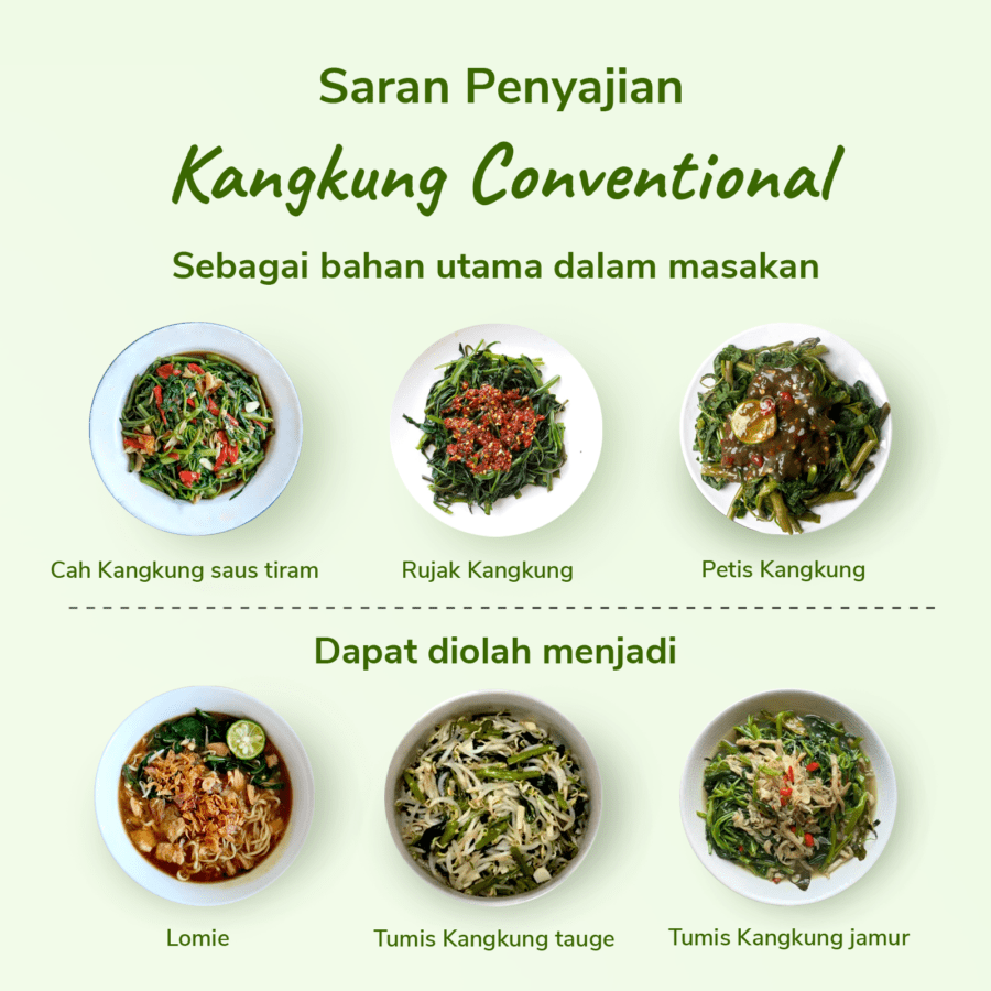 Kangkung Konvensional Astro Farm 200gram