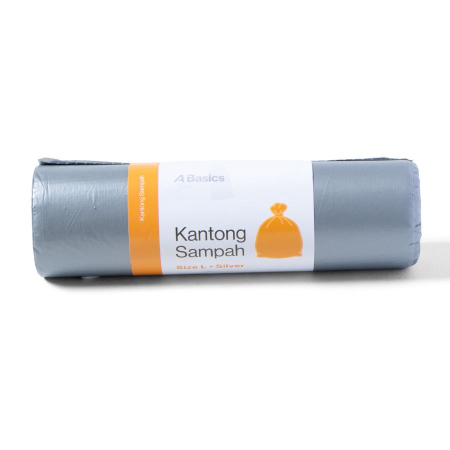 Kantong Sampah Roll Size L 80x100 cm A Basics 8pcs