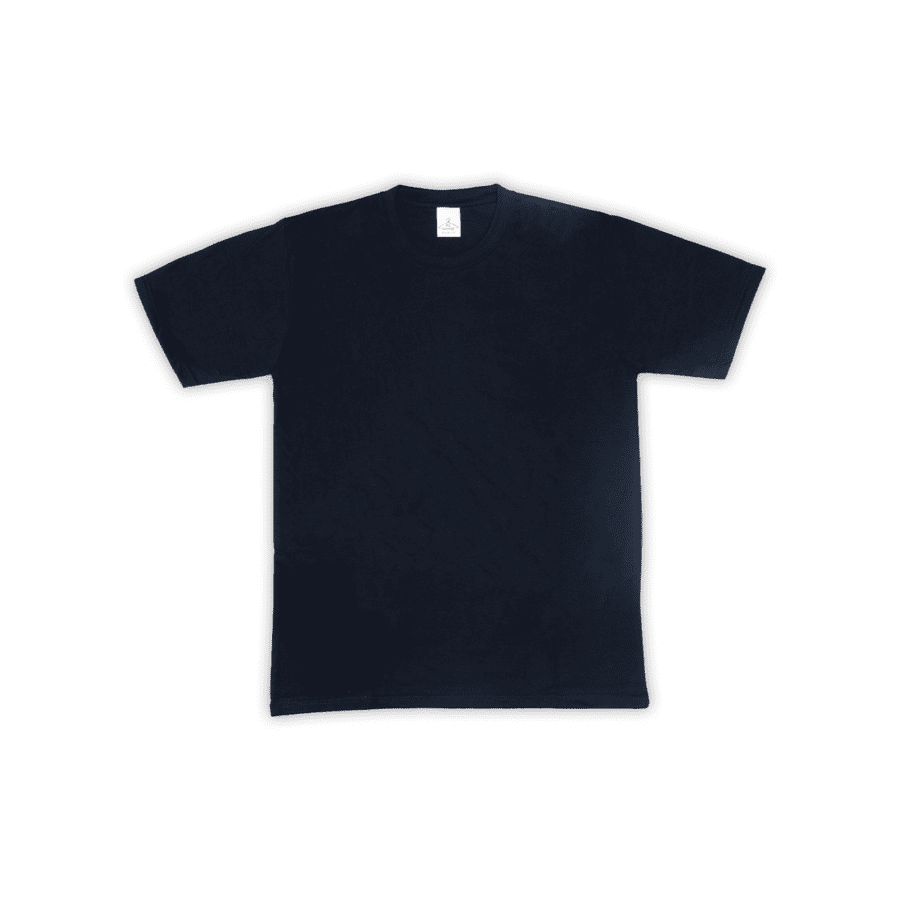 Kaos O Neck Hitam XL - ABasics 1pcs