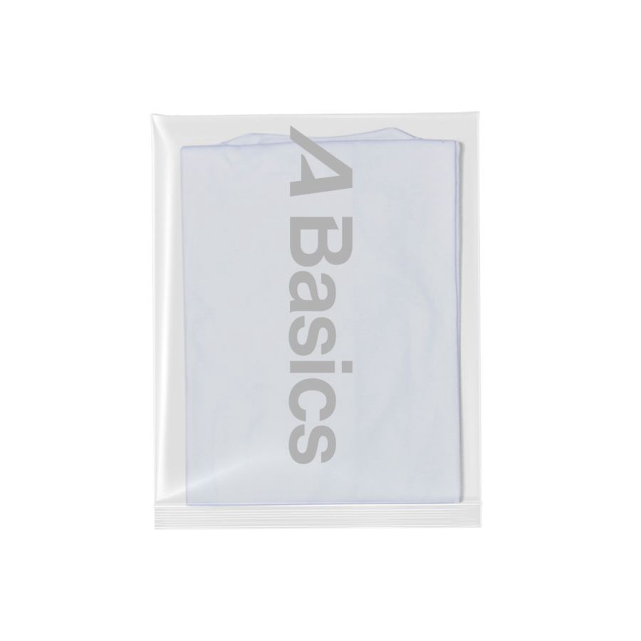 Kaos O Neck Putih Size XL A Basics 1pcs