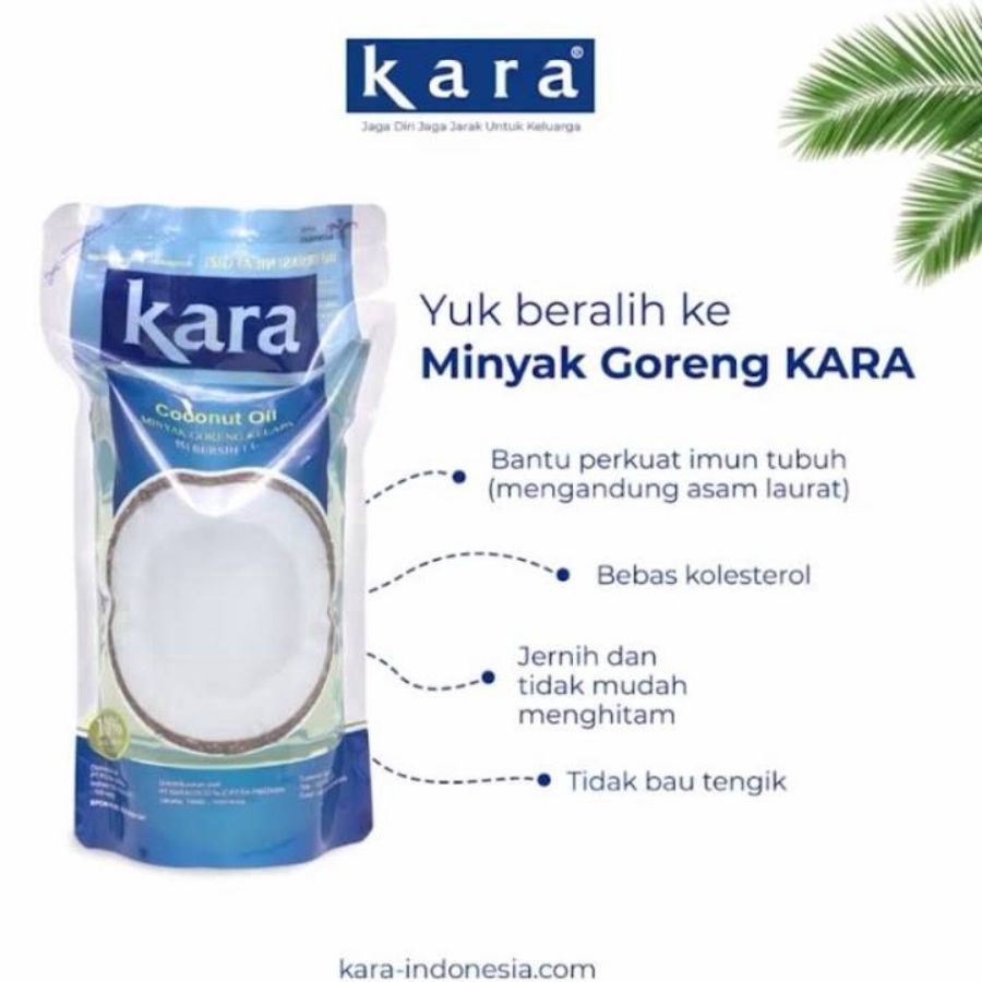 Kara Minyak Goreng Kelapa Pouch 2liter