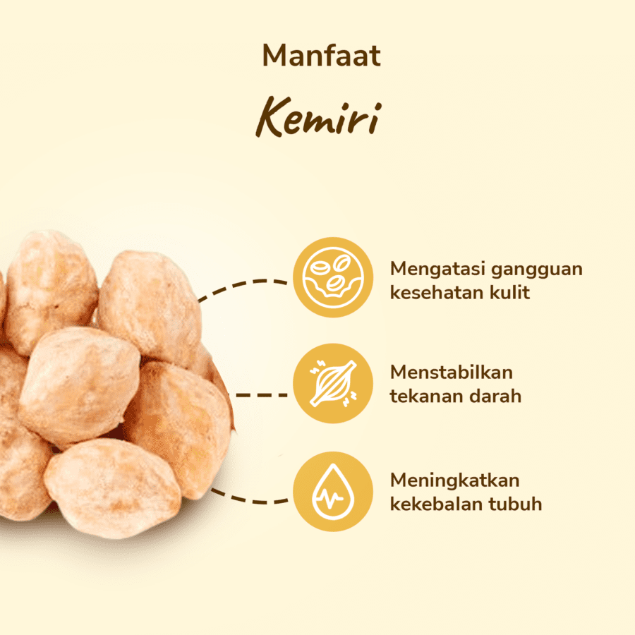 Kemiri Utuh Astro Farm 100gram