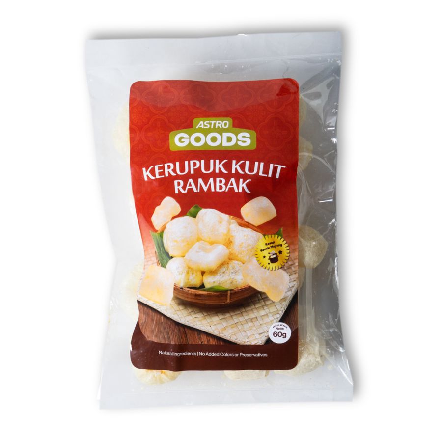 Kerupuk Kulit Sapi Rambak Astro Goods 60gram