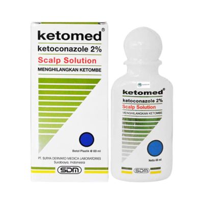 Ketomed Ketoconazole Scalp Solution Penghilang Ketombe