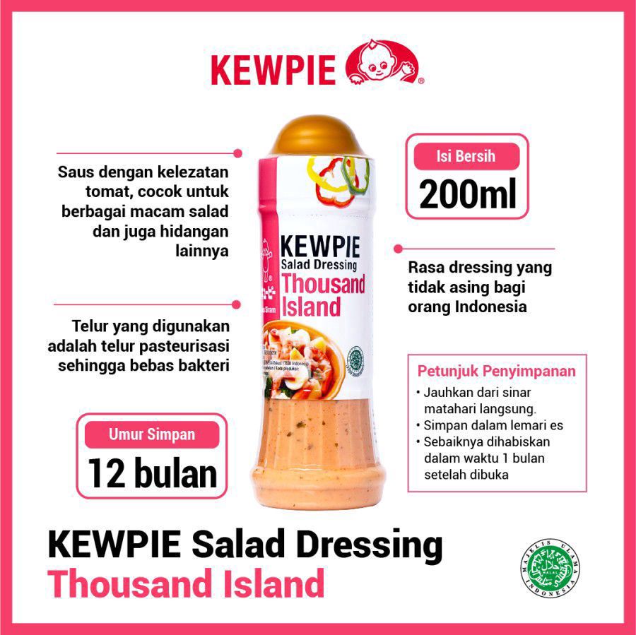 Kewpie Salad Dressing Thousand Island 200ml
