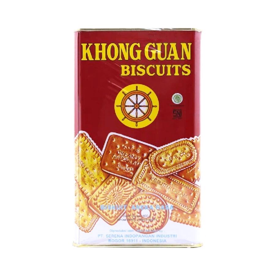 Khong Guan Assorted Biskuit Kaleng 1600gram