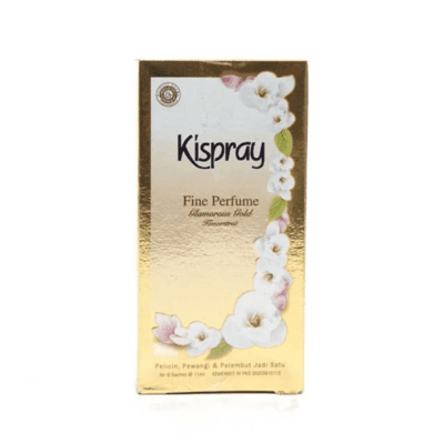 Kispray Glamorous Gold Pelicin Pakaian