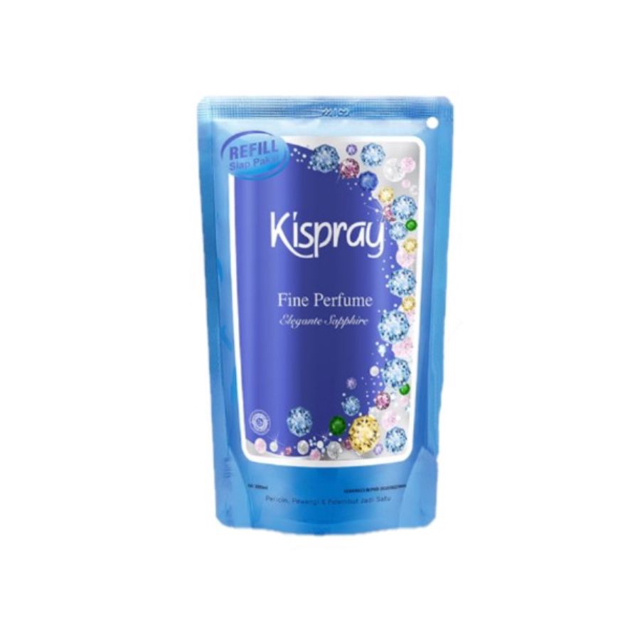 Kispray Elegante Sapphire Pelicin Pakaian Refill 200ml
