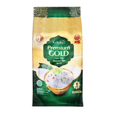 Kokoku Beras Basmati Premium Gold