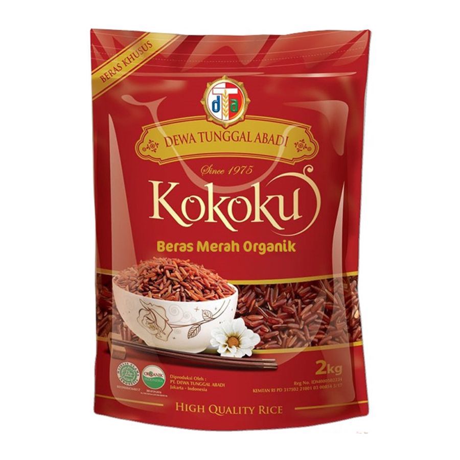 Kokoku Beras Merah Organik 2kg